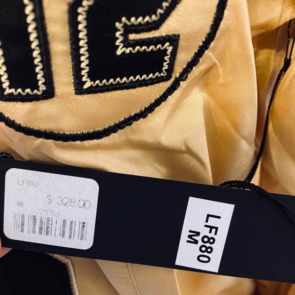 LF pumper Spartans gold Jacket ⭐️ NWT - Picture 6 of 14